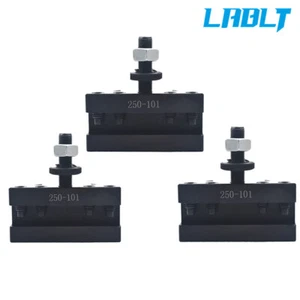 LABLT 3 piezas AXA 250-101 cambio rápido herramienta poste torneado y soporte de revestimiento para torno - Imagen 1 de 8