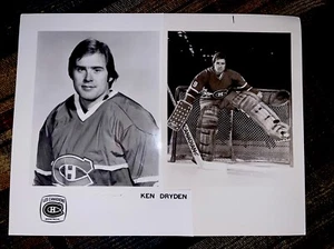 1970S NHL HOCKEY KEN DRYDEN TEAM ISSUE MONTREAL CANADIENS GOALIE PHOTO AHL NCAA - Picture 1 of 5