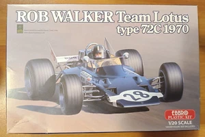 KIT EBBRO 20002 LOTUS 72C 1973 ROB WALKER, SCALA 1:20 - Foto 1 di 1