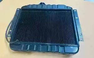 Radiator Assembly Jeep 49-64 CJ-3A, 3B, Truck, Station wagon-4 Row Copper |Fit - Picture 1 of 6