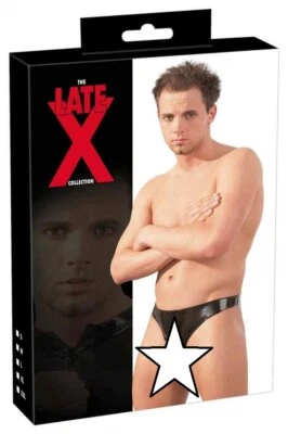 Latex Herren Slip S - L Black Schwarz Gothic Fetisch Sexy Erotisch Enganliegend - Bild 1 von 4