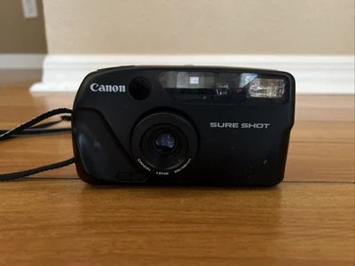 Canon Sure Shot 35MM Point and Shoot Film Camera 28-48mm Canon Lens - Working - Image 1 of 4