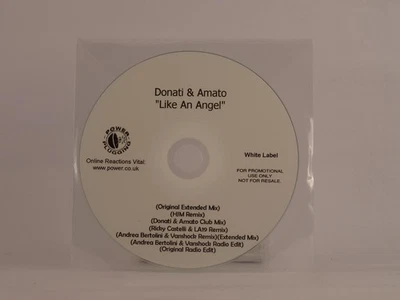 DONATI AND AMATO LIKE AND ANGEL (E97) 8 Track Promo CD Single including Plastic  - Image 1 of 4