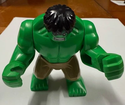 Lego Marvel Super Heroes BIG Hulk Dark Tan Pants Minifigure from set 6868 used - Image 1 of 4