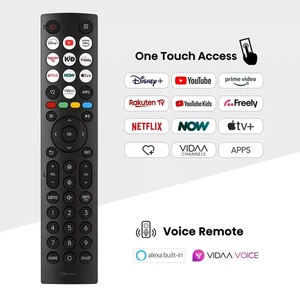 *New* Original Hisense Smart Voice LCD TV Remote Control 55A6NTUK / 50A6NTUK - Picture 1 of 2