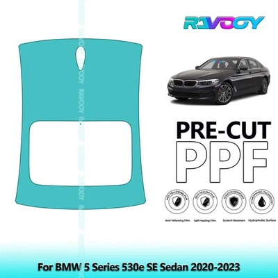 Kit PPF de protección de pintura precortada para BMW Serie 5 530e SE Sedán 2020-2023 Foto 1 de 4