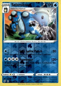 Seismitoad Rare Reverse Holo SWSH02: Rebel Clash 046/192 Pokémon TCG - Picture 1 of 2