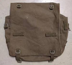 De Colección Alemania Occidental Militar Bundeswehr Militar Excedente Musette Mochila Paquete Bolso - Imagen 1 de 16