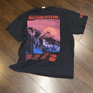 2018 Drake Scorpion World Tour Concert T-Shirt Men’s Size Large Hip Hop Rap OVO - Bild 1 von 9