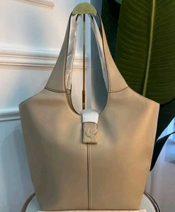 NWT Kate Spade KH053 Dakota Large Tote Beige Nappa Leather Purse Timeless Taupe - Picture 1 of 1