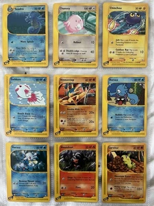Lot Of Some Common Pokémon Aquapolis, Diamond Pearl, Dragon Frontiers - Picture 1 of 10
