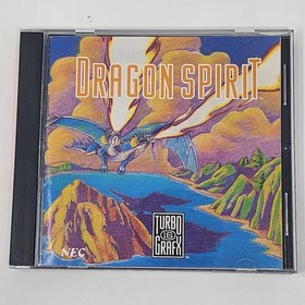 Dragon Spirit (TurboGrafx-16) Complete with Manual & Case - Authentic & Tested