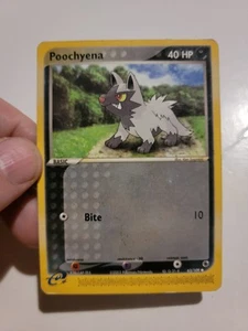 Poochyena 63/109 EX Ruby Sapphire Pokemon Card Pokémon TCG Vintage 2003 - Picture 1 of 2