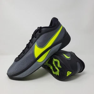 Nike Giannis Zoom Freak 6  Black Volt Grey FJ7792-001 Men’s Size 11 - Picture 1 of 11