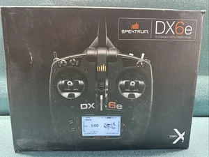 Spektrum DX6e 6 Channel DSMX 2.4ghz RC Airplane/Heli/Sailplane/Drone Transmitter - Picture 1 of 9