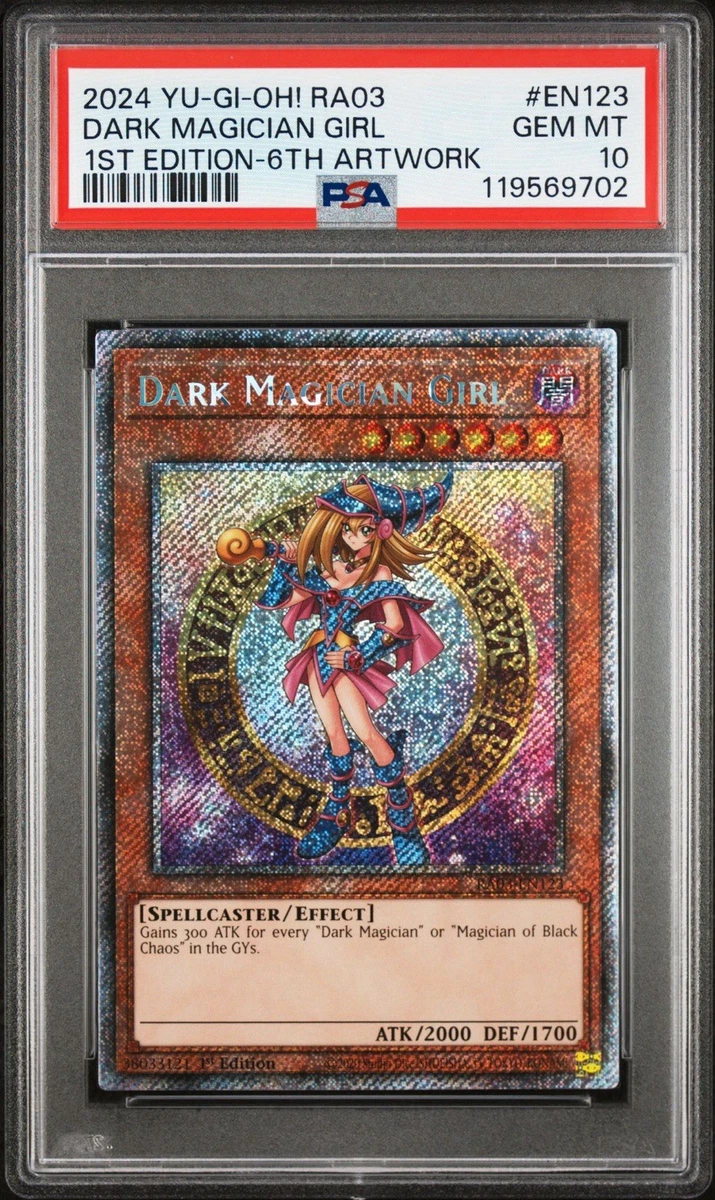 Dark Magician Girl Yu-Gi-Oh! TCG Professional Sports Authenticator
