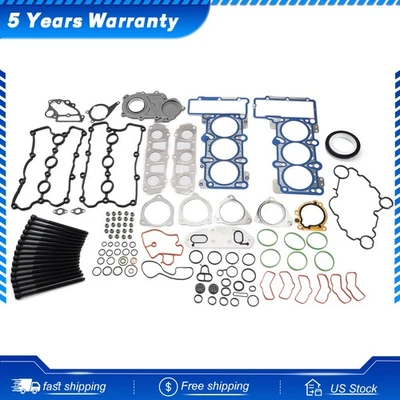 Cylinder Head Valve Cover Gaskets Seals Set 06E103148AG For AUDI Q5 Q7 3.0 TFSI — 第 1/4 张图片