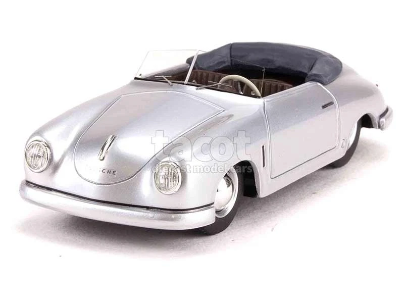 Porsche 356 Gmünd Cabrio (argento Metallizzato) 1 43 Schuco