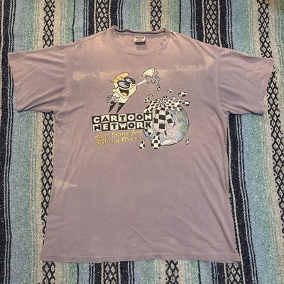 Vintage Dexter’s Laboratory Shirt 90’s Cartoon Network Grail Men’s Size XL Rare - Image 1 of 4