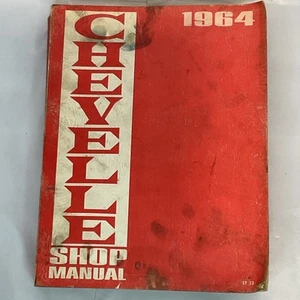 Shop Manual 1964 Chevelle. General Motors. Printed 1963. Original. Vintage - Bild 1 von 10