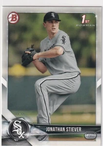 2018 BOWMAN 1ST RC JONATHAN STIEVER CHICAGO WHITE SOX FIRST ROOKIE (QTY) S4400 - Picture 1 of 2