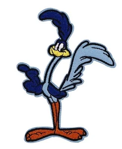 Roadrunner Character 3.96" Tall Embroidered Patch - Picture 1 of 1