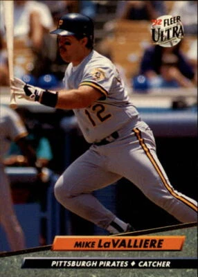 1992 Ultra #254 Mike LaValliere - NM-MT - Image 1 of 2