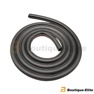 For Car Door Rubber Weather Seal Hollow Strip Universal Weatherstrip D-shape NEW - Image 1 of 4
