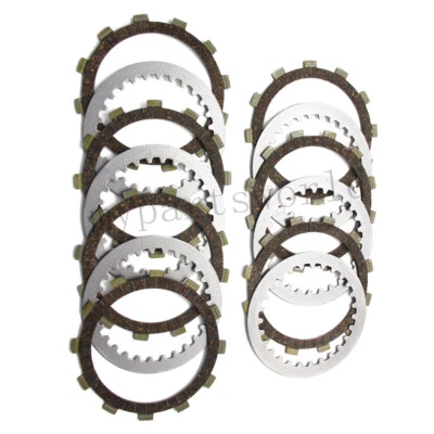 For Yamaha Clutch Friction Disc Steel Plate Kit XS250 XS400-2E IT250H IT465J - Изображение 1 из 4
