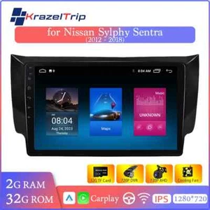 10" Car Radio Stereo for NISSAN SYLPHY Sentra 2012-2018 Android Auto Carplay DSP - Picture 1 of 27