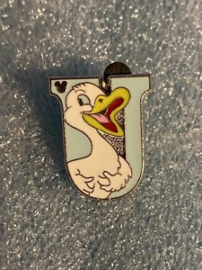 Disney Trading Pin 82343 Alphabet Letter Collection - U For Ugly Duckling WDW - Picture 1 of 3