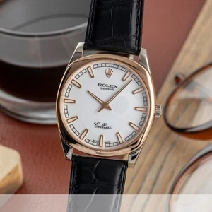Rolex Cellini Danaos 18k (0,750) Gold Handaufzug Herrenuhr Ref. 4243 - Bild 1 von 14
