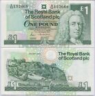 Scotland 1 Pound 1988-1990 P 351 A Unc