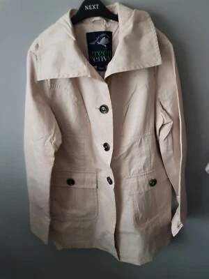 Chaqueta Beige Damas Verde con Envidia Talla L Foto 1 de 4