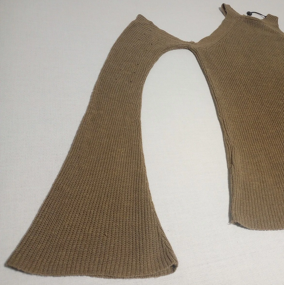 Suéter Love Token Hombro Frío Lino/Rayón L/S Tostado Nuevo con Etiquetas Foto 1 de 4