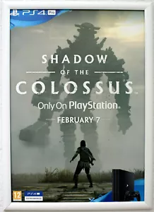 Póster promocional Shadow of the Colossus RARO PS4 42cm x 59cm #1 - Imagen 1 de 2