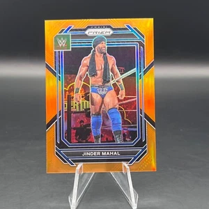 Jinder Mahal 2023 Panini Prizm WWE #176 Orange Prizm /99 - Picture 1 of 2