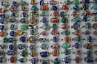 Wholesale Lots 40Pcs Mixed Fashion Jewelry Charm Natural Stone Women Rings Gifts