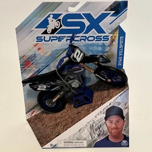SX Supercross Ryan Villopoto Motorcycle, True Metal 1:10 Scale - Picture 1 of 6