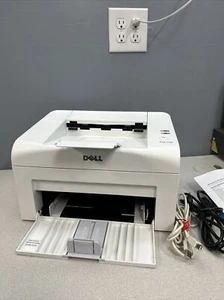 Dell Laser Printer 1100 Monochrome USB Printer (Page count 13) Only! Toner 100% - Picture 1 of 11