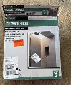 Everbilt Watershield Shower System 13.25 in. x 15.25 in. x 3.5 in. Shower Niche - Picture 1 of 2