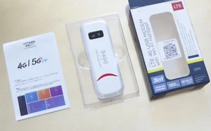 Przenośny Router WiFi, 4G LTE USB WiFi USB Adapter Sieciowy z Gniazdem Karty SIM - Zdjęcie 1 z 2
