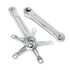 Andel Single Speed Fluted Cranks 144bcd Silver 165mm