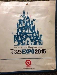 Disney D23 Expo Official Tote Bag 2015 Mickey Strap Exclusive 60th - Picture 1 of 5