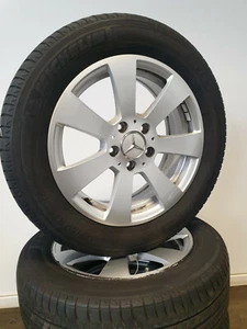 4 ruedas de verano 195 60 R16 Mercedes clase C W204 16" llantas de aluminio ruedas de verano - Imagen 1 de 8