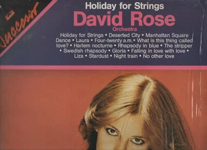 DAVID ROSE ORCHESTRA Disco LP 33 Runden Serie SUCCESSO Holyday for strings ITALY - Bild 1 von 1