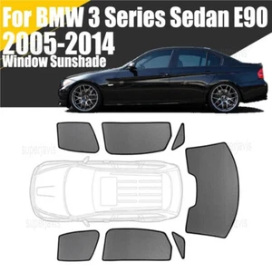 Magnetic Window Sunshade For BMW 3 Series E90 05- Mesh Windshield Frame Curtain - Picture 1 of 14