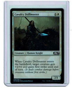 Cavalry Drillmaster - Lámina - Juego básico 2019 - Magic the Gathering - Imagen 1 de 4