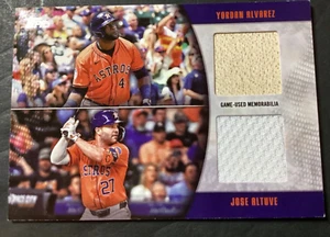 2025 Topps #MLMDR-AA Dual Patch Yordan Alvarez Jose Altuve 67/99 - Bild 1 von 3