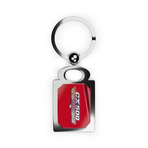 CX500 Red Classic Honda Japanese Motorcycle Keyring , Made in USA - Picture 1 of 5